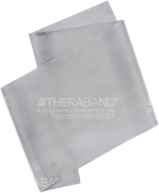 THERABAND Resistance Bands, 50 Yard Roll Professional Latex Elastic Fitness Band For Upper & Lower Body & Core Exercise, Physical Therapy, Pilates, Yoga, Stretching, Home Workouts, & Rehab