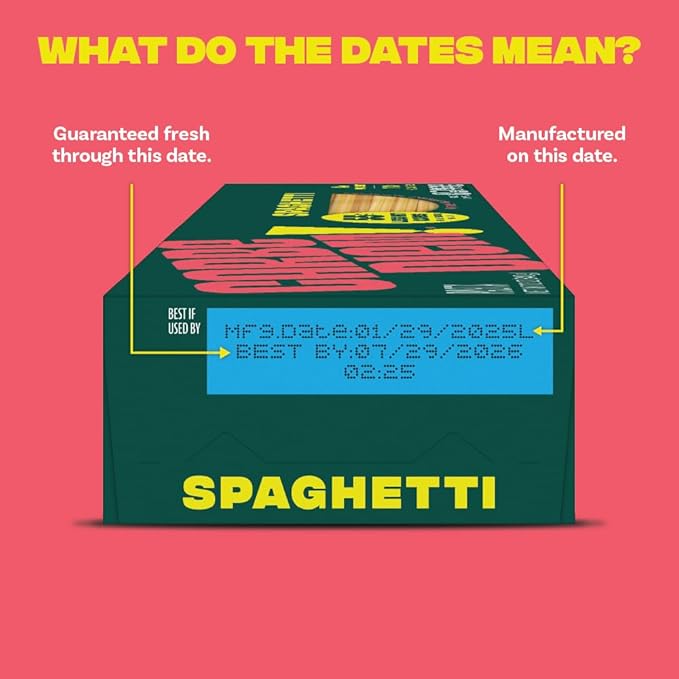 Carbe Diem!, Spaghetti, Lower Net Carb Pasta with Traditional Flavor & Texture, 55% Fewer Net Carbs & Only 110 Calories Per Serving, Pack of 3