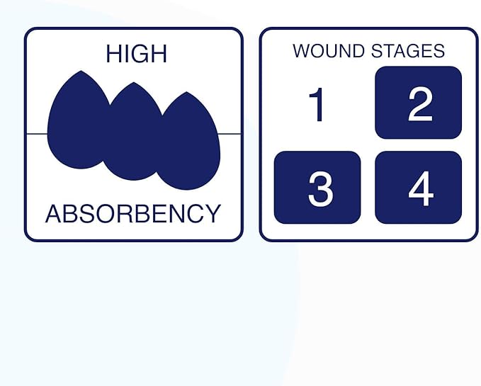 MedVance TM Silicone - Silicone Adhesive Foam Absorbent Dressing, 6"x8", Box of 5 dressings