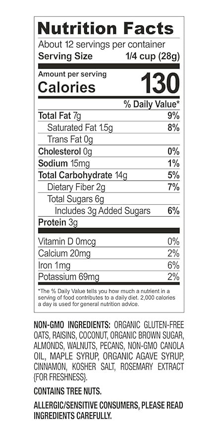 NutHouse! Granola Company - Premium Original Recipe Granola | Certified Gluten-Free, Non-GMO, Kosher | Vegan, Soy-Free | 12 oz. Bag (6-Pack)