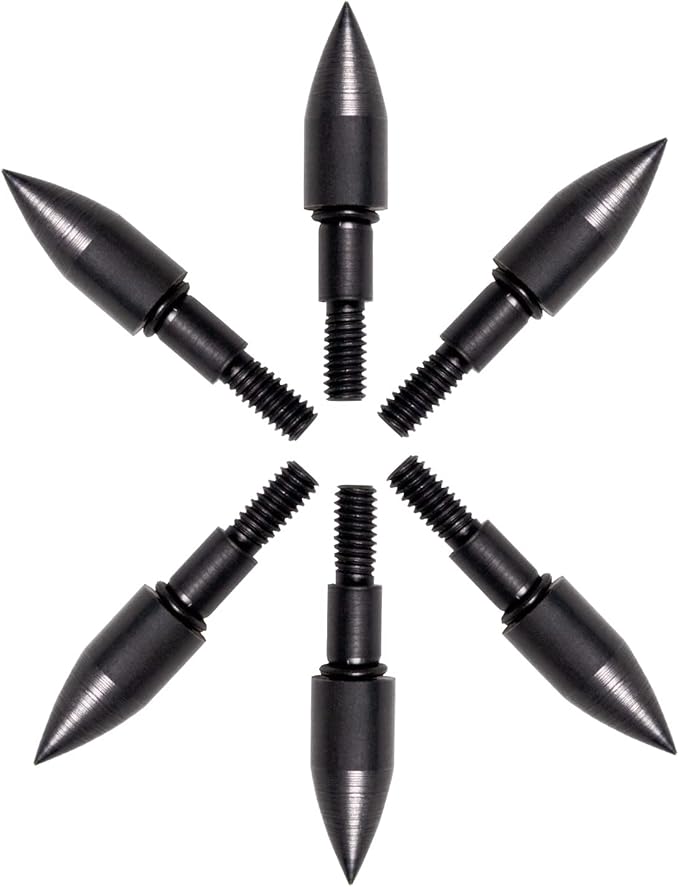 31Inch Carbon Arrow, Practice Hunting Arrows, Camo Turkey Feather Fletching, Arrows for Compound & Recurve Bow with Removable Tips Adjustable Nocks