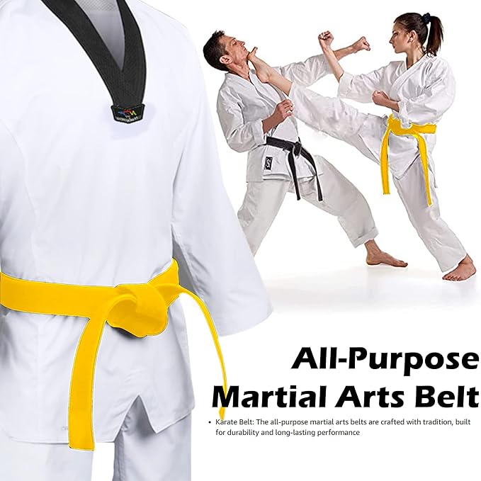 8.6ft Long Soft Belt for Martial Arts Karate Taekwondo Judo