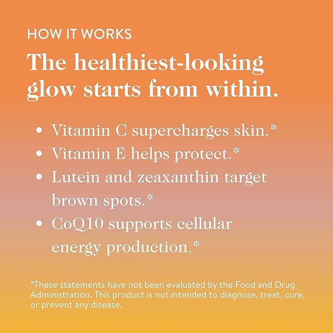 goop Beauty Morning Skin Drink Mix | Beverage Powder to Protect Against Signs of Aging | Vitamin C & E | Lemon Verbena & Orange Flavor | Non-GMO, Gluten-Free, & Vegan | 30 Pack