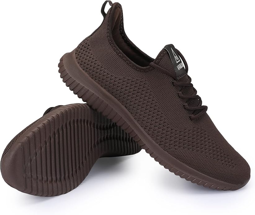 VAMJAM Men's Running Shoes Ultra Lightweight Breathable Walking Shoes Non Slip Athletic Fashion Sneakers Mesh Workout Casual Sports Shoes