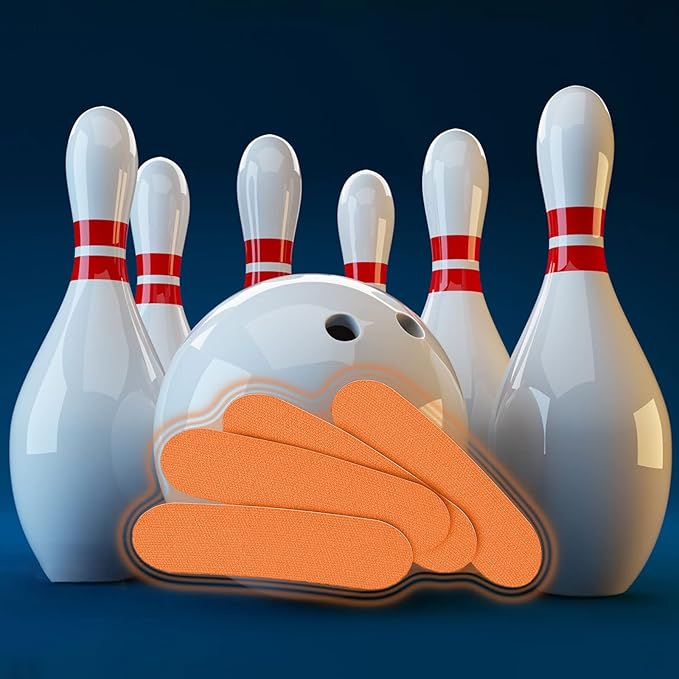 Birllaid 120PCS Bowling Thumb Tape Bowling Finger Tape Bowling Tape Thumb for Bowlers, Bowling Accessories for Men Women