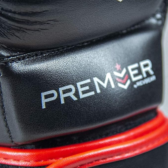 Revgear MMA Gloves Premier 7 Oz, MMA Sparring Gloves, Punching Gloves, Boxing Training Gloves, Heavy Bag Gloves for Men and Women, Strong Padding Protection and Grip