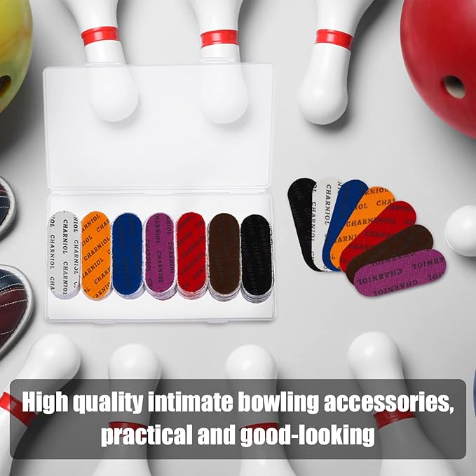 140 Pieces Bowling Tape Bowling Finger Thumb Tape for Ball Hole Thumb Protection Bulk for Sport Supplies