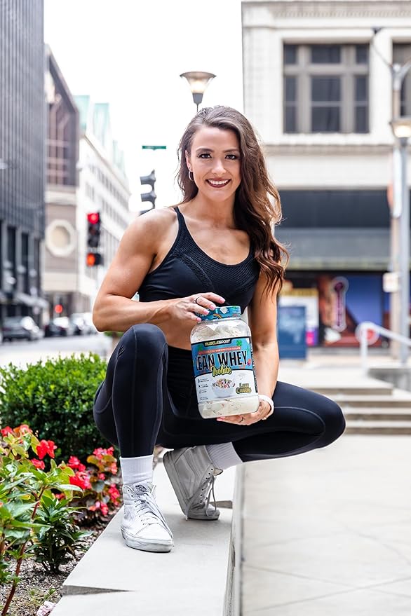 Musclesport Lean Whey Revolution™ Protein Powder - Whey Protein Isolate - Low Calorie, Low Carb, Low Fat, Incredible Flavors - 25g Protein per Scoop (2lb, Lean Charms)