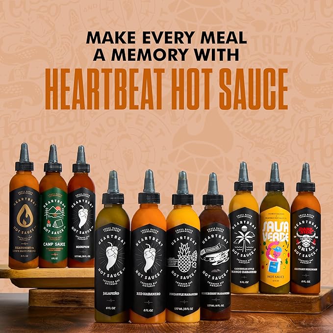 Heartbeat Hot Sauce Co. | Lion's Mane Piri Piri, 6 oz.
