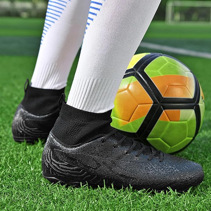 Mens Soccer Cleats Womens Indoor Soccer Shoes Wide Baseball Turf Shoes Adult Youth Rugby Shoes Big Boys Small Spikes AG TF Football Boots