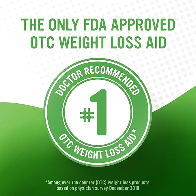 alli Diet Weight Loss Supplement Pills, Orlistat 60mg Capsules Starter Pack, Non prescription weight loss aid, 60 count(Pack of 1)