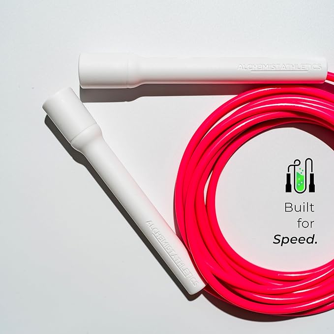 Premium Tangle-Free Jump Rope for Men & Women | Adjustable 10ft Skipping Rope | Ideal for Boxing, CrossFit & Cardio Training | Speed Rope for Fitness & Double Unders | Shatterproof Ergonomic Handles | Durable 5mm Cord