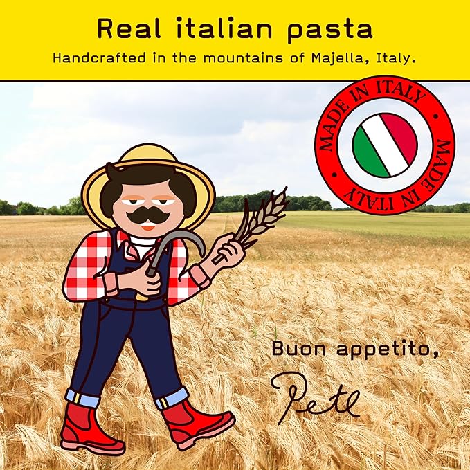 17g High Protein Spaghetti Noodles | 7g Low Carb Keto Pasta | Healthy, Italian Pasta From Italy | 3-Pack, 8oz - Pete's Pasta