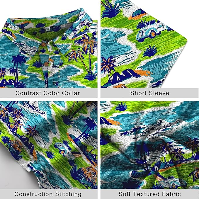 PEGENO Mens Polo Shirts Short Sleeve Casual Cotton Golf Shirts Performance Polo Shirts for Men