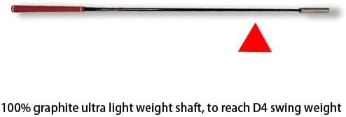 HH-GOLF Golf Swing Speed Trainer Golf Training Aid and Correction for Strength Golf Warm-up Stick Tempo Flexibility Training Club, with 3 Different Weights