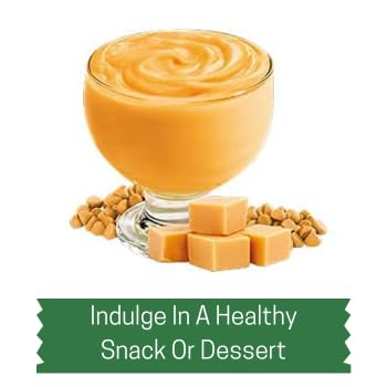 Simple Mixes Natural Instant Pudding & Pie Filling Mix, Healthy Snack, Salted Caramel (Butterscotch), Gluten and Dye-Free, No Fat, or Lactose, Kosher, 6 Pack