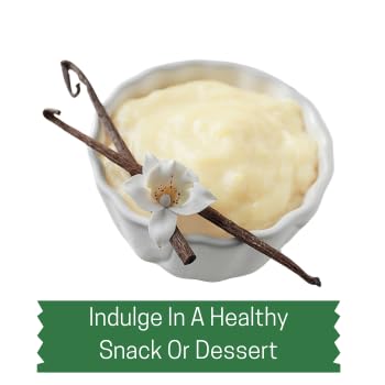 Simple Mixes Natural Instant Pudding & Pie Filling Mix, Healthy Snack, Vanilla, Gluten and Dye Free, No Fat, or Lactose, Kosher, 3 Pack