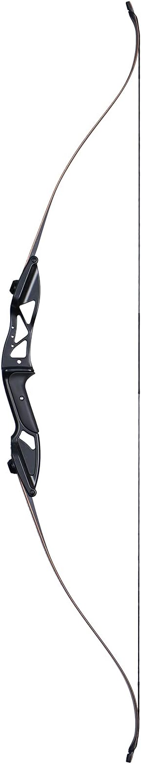 Recurve Bow Set, 56 Inch Takedown Recurve Bow with Metal Riser, 50lbs Draw Weight for Adult Outdoor Hunting & Archery Practice – Complete Accessories