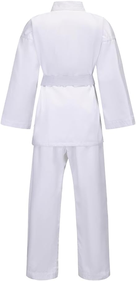 MSMAX Karate Gi for Kids Students Martial Arts Training Uniform with Belt for Judo and Karate Taekwondo Jiu Jitsu