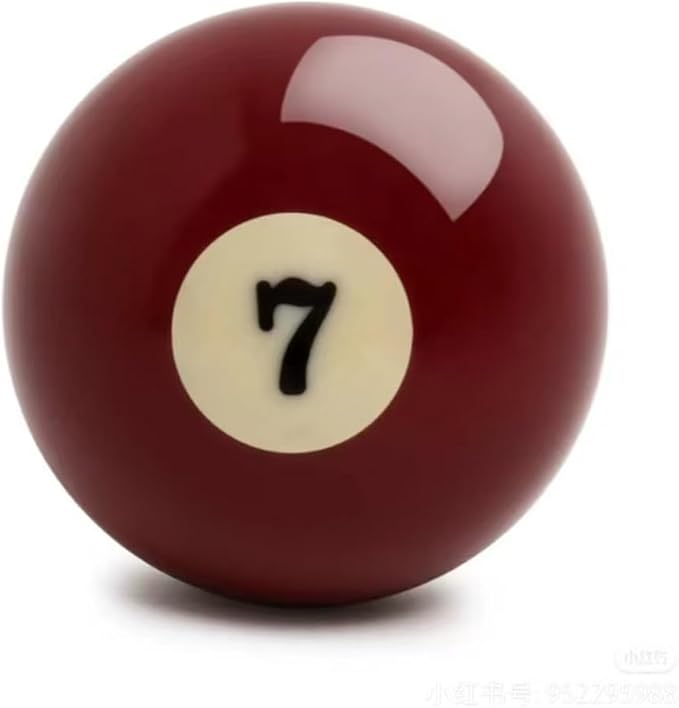 Replacement Billiards Ball, 2-1/4" Regulation Size, Object Balls with Cue Ball & Billiard #8 Ball, Standard Billiards Ball Accessories