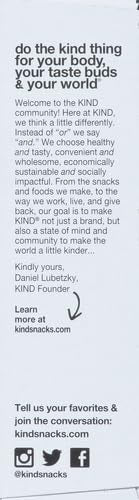 KIND ZERO Added Sugar Bars, Dark Chocolate Nuts and Sea Salt, Keto Friendly Snacks, Gluten Free, 5g Protein, 5 Count