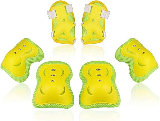 BOSONER Kids/Youth Knee Pad Elbow Pads Guards Protective Gear Set for Roller Skates Cycling BMX Bike Skateboard Inline Skatings Scooter Riding Sports