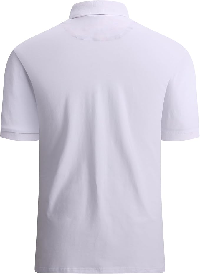 Alex Vando Mens Polo Shirts Short Sleeve Regular Fit Fashion Designed Shirt