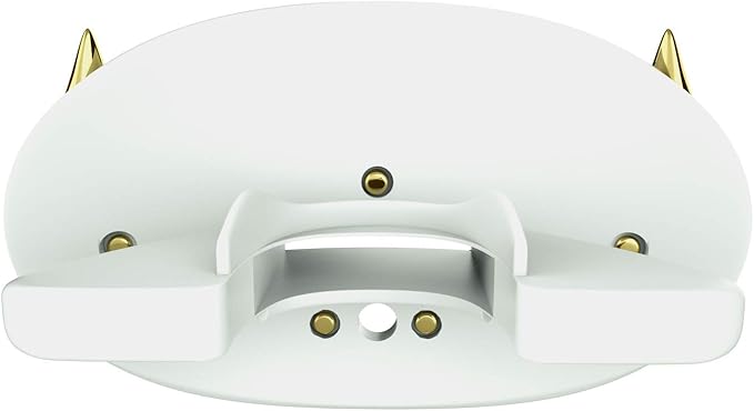 Loudmouth Football Mouth Guard - 3D Chrome Beast Football Mouthpiece, Fits Adult & Youth Ages 5+, Accessories Mouth Guard (3D Beast - Chrome White/Gold)