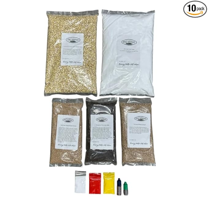 Trucker's Favorite White Corn, Soft Red Wheat, Chocolate Malt & Triticale Fermentation Kit