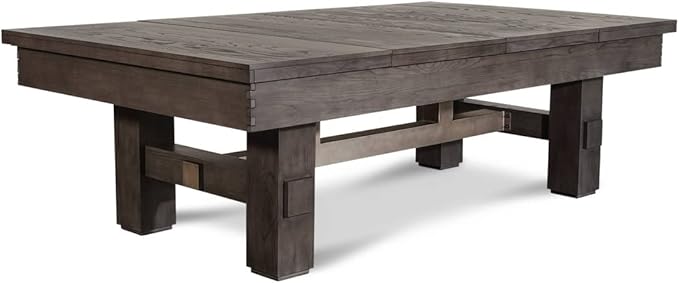 Nixon Billiards - Kemp Slate Billiard Pool Table - Grayson Gray/Weathered Slate - 7ft and 8ft