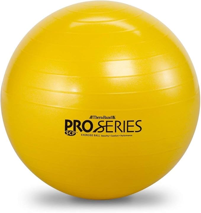 THERABAND Exercise Ball, Stability Ball with Diameter for Athletes Standard Fitness for Posture, Balance