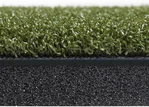 Premium Turf Indoor/Outdoor Golf Mat. Bonus Tray + 3 Tees