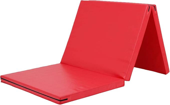 KaRaDaStyle Gymnastics Mat Folding Stretch Mats 71"x31"x2" Exercise Muscle Training Children Play Horizontal Bar Mat Yoga Sports Soundproof Home Use