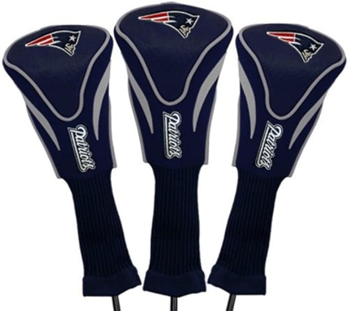 Team Golf NFL Numbered 1, 3, & X, Fits Oversized Drivers, Utility, Rescue & Fairway Clubs, Velour Lined for Extra Club Protection