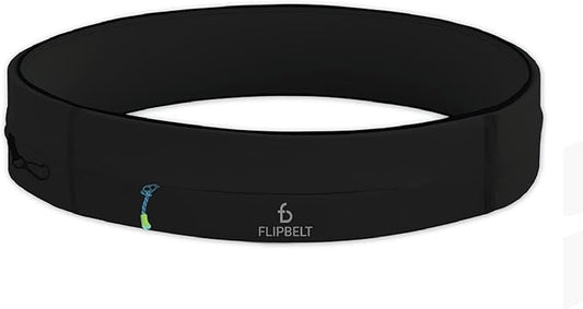FlipBelt Zipper Running Belt, Waist Pack for Fitness and Running, US Company