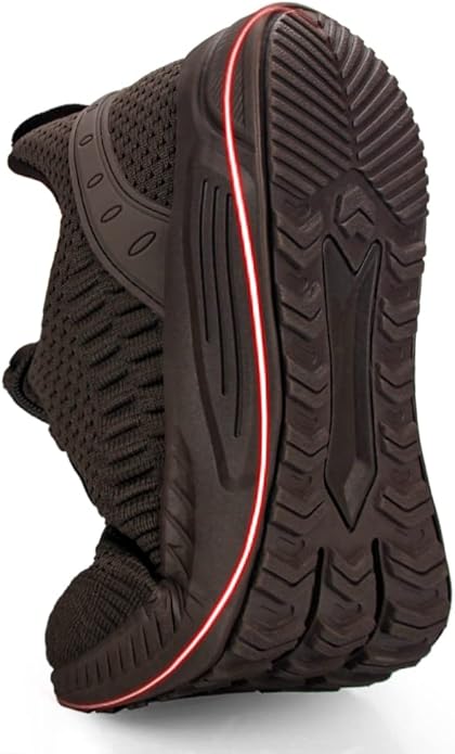 Feethit Mens Slip On Walking Shoes Blade Tennis Shoes Non Slip Running Shoes Lightweight Workout Shoes Breathable Mesh Fashion Sneakers