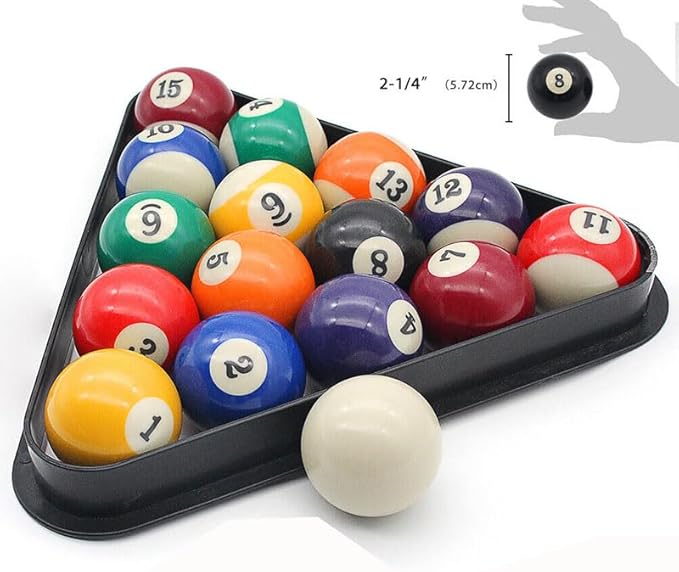 East Eagle Billiard/Pool Balls, Complete 16 Balls Set