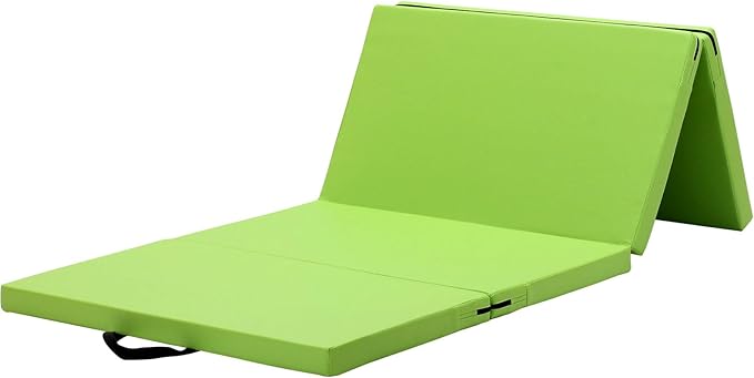 KaRaDaStyle Gymnastics Mat Folding Stretch Mats 71"x31"x2" Exercise Muscle Training Children Play Horizontal Bar Mat Yoga Sports Soundproof Home Use