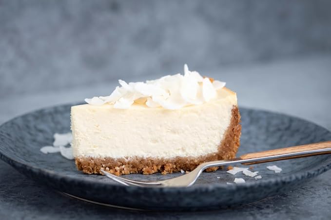 A Blend Above Toasted Coconut Cream Cheesecake Mix - No-Bake Desserts, All Natural, Vegan, Gluten Free, No MSG - Instant Dessert Mix, Fruit Dip, Bagel Topping, Frosting, Cheesecake Filling - Makes 16 Oz (Pack of 3)