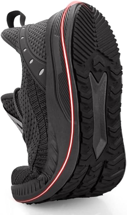 Feethit Mens Slip On Walking Shoes Blade Tennis Shoes Non Slip Running Shoes Lightweight Workout Shoes Breathable Mesh Fashion Sneakers