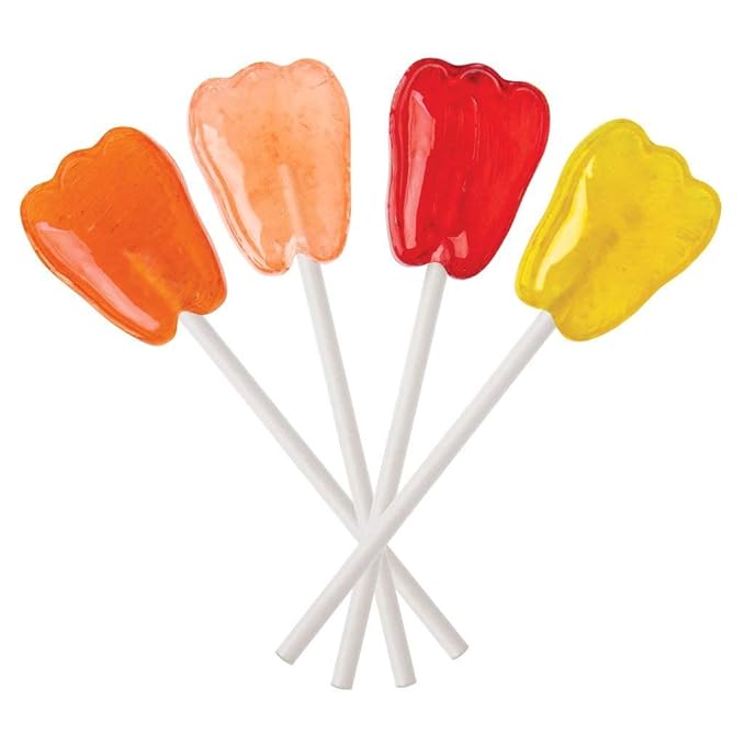 Dr. John’s Sugar Free Candy, Healthy Lollipops with Zero Sugar, Low Calorie Snacks, Keto Friendly Hard Candy Sweets, Sunkissed Fruit Tooth, 60 Count, 1 LB