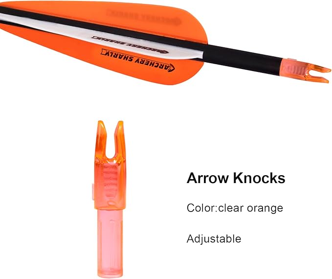 30Inch Carbon Hunting Arrow Targeting Practice Arrows with Removable Tips and Adjustable Nocks for Compound & Recurve Bow (Pack of 12)