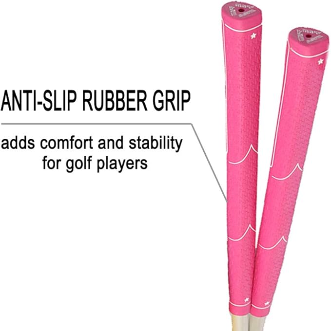 Acstar Two Way Junior Golf Putter Graphite Kids Putter Both Left and Right Handed Easily Use 3 Sizes to Choose Freely for Kids Ages 3-5 6-8 9-12
