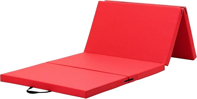 KaRaDaStyle Gymnastics Mat Folding Stretch Mats 71"x31"x2" Exercise Muscle Training Children Play Horizontal Bar Mat Yoga Sports Soundproof Home Use