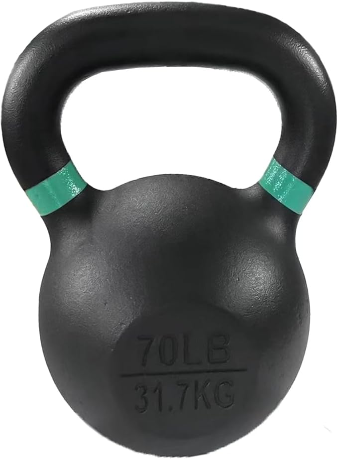 Kettlebell Cast Iron Solid Smooth Weights for Strength Training, Home Workout Gym, Training Kettlebells Sets for Women & Men