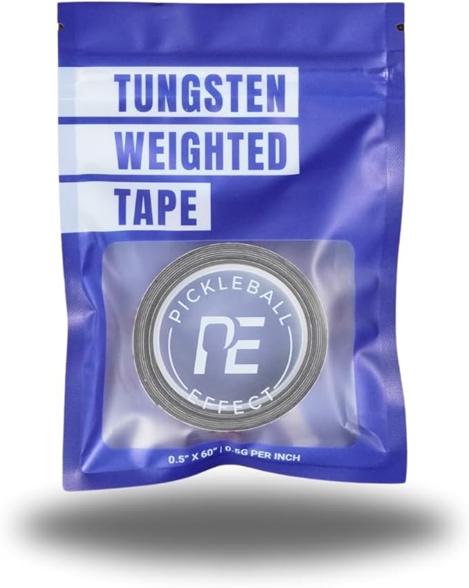 Weighted Tungsten Tape for Pickleball Paddles | Non-Toxic & Customizable Alternative of Lead Tape for Pickleball Paddles