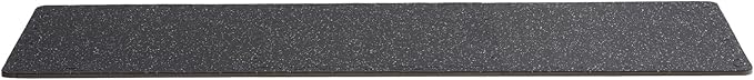 VEVOR 0.56 Inch Thick Gym Floor Mats, 25 Tiles Rubber Top with EVA Foam, 25" x 25" Gym Flooring Workout Mat with 100sq.ft Coverage, Interlocking Puzzle Mats for Home, Garage, Black & White