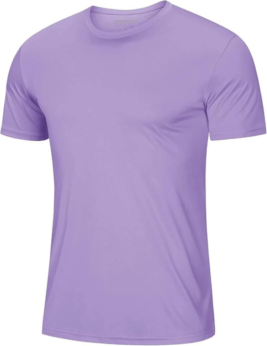 MAGCOMSEN Men's Short Sleeve UPF 50+ T-Shirt Quick Dry Rash Guard Athletic Running Swim Top Tee Performance Water Shirts