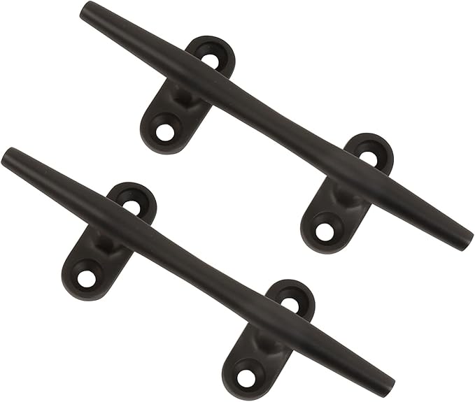 Boat Cleats 4 inch/5 inch/6 inch/8 inch Marine Dock Cleats Stainless Steel Boat Rope Cleat with Fasteners for Marine, Deck, Nautical Décor