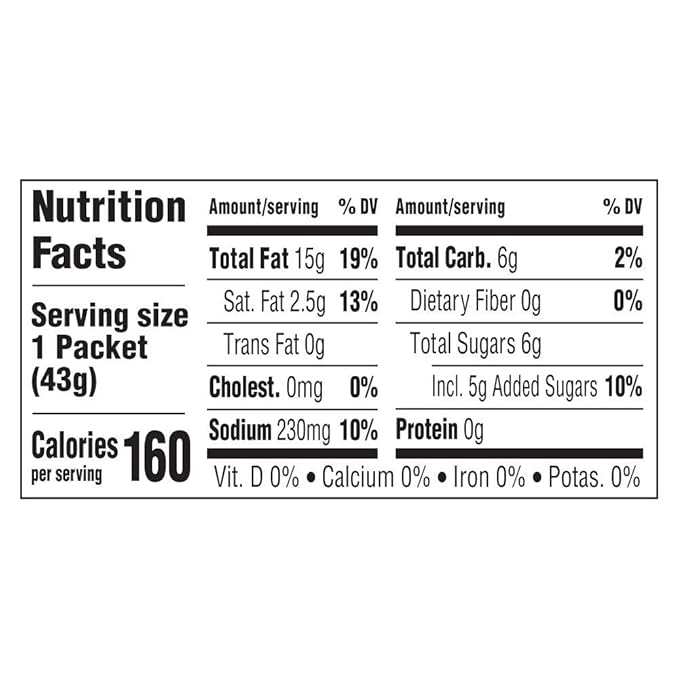Hellmann's Classics French Salad Dressing Portion Control Sachets Gluten Free, No Artificial Flavors or High Fructose Corn Syrup, Colors from Natural Sources, 1.5 oz, Pack of 102